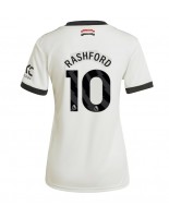 Manchester United Marcus Rashford #10 Alternativní Dres pro Dámské 2024-25 Krátký Rukáv